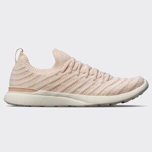 APL Women's TechLoom Wave Ivory / Oat Silk / Melange NEW With Box Size 7